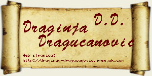 Draginja Dragucanović vizit kartica